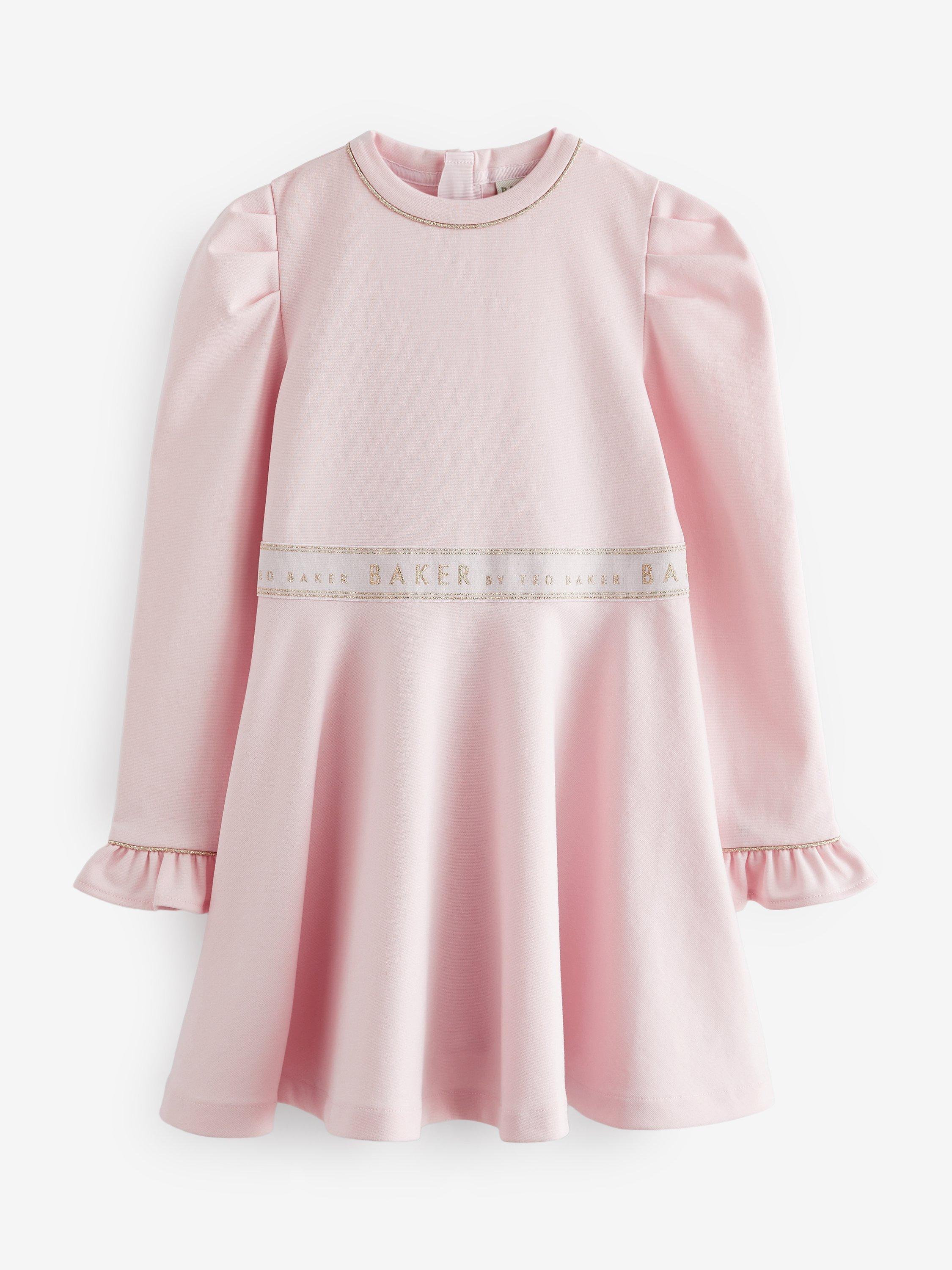 Ted Baker Kids Ponte Dress Pink