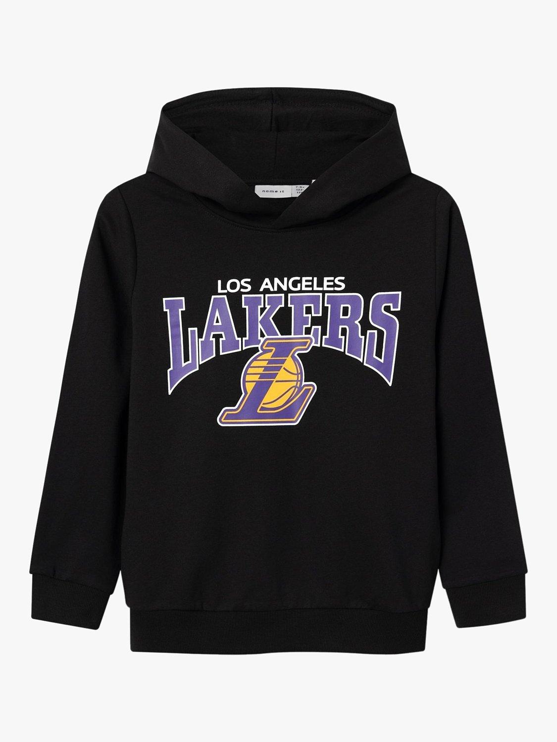 Black lakers hoodie hotsell