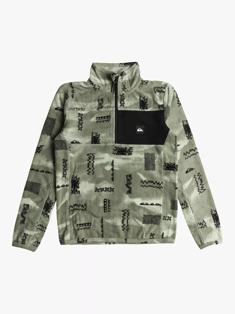 Quiksilver aker half zip fleece store