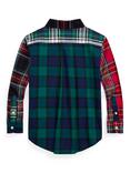 Ralph Lauren Kids' Cotton Long Sleeve Sport Shirt, Tartan