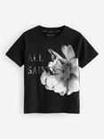 smALLSAINTS Kids' Presila Floral Tee, Black