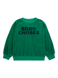 Bobo Choses Kids' Logo Sweatshirt, Dark Green