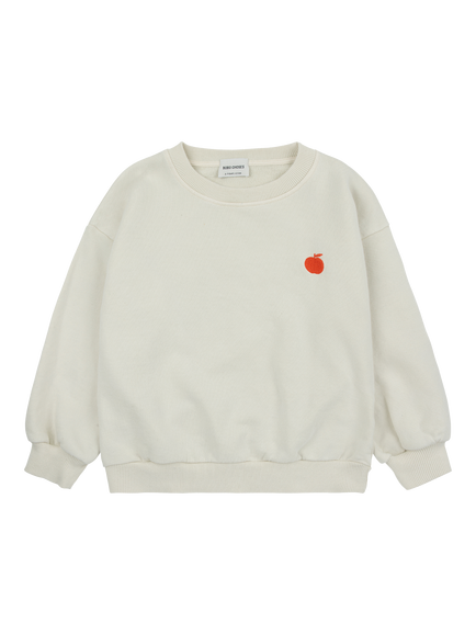 Bobo Choses Kids' Roundneck Sweatshirt, Off White - view 2, Off White