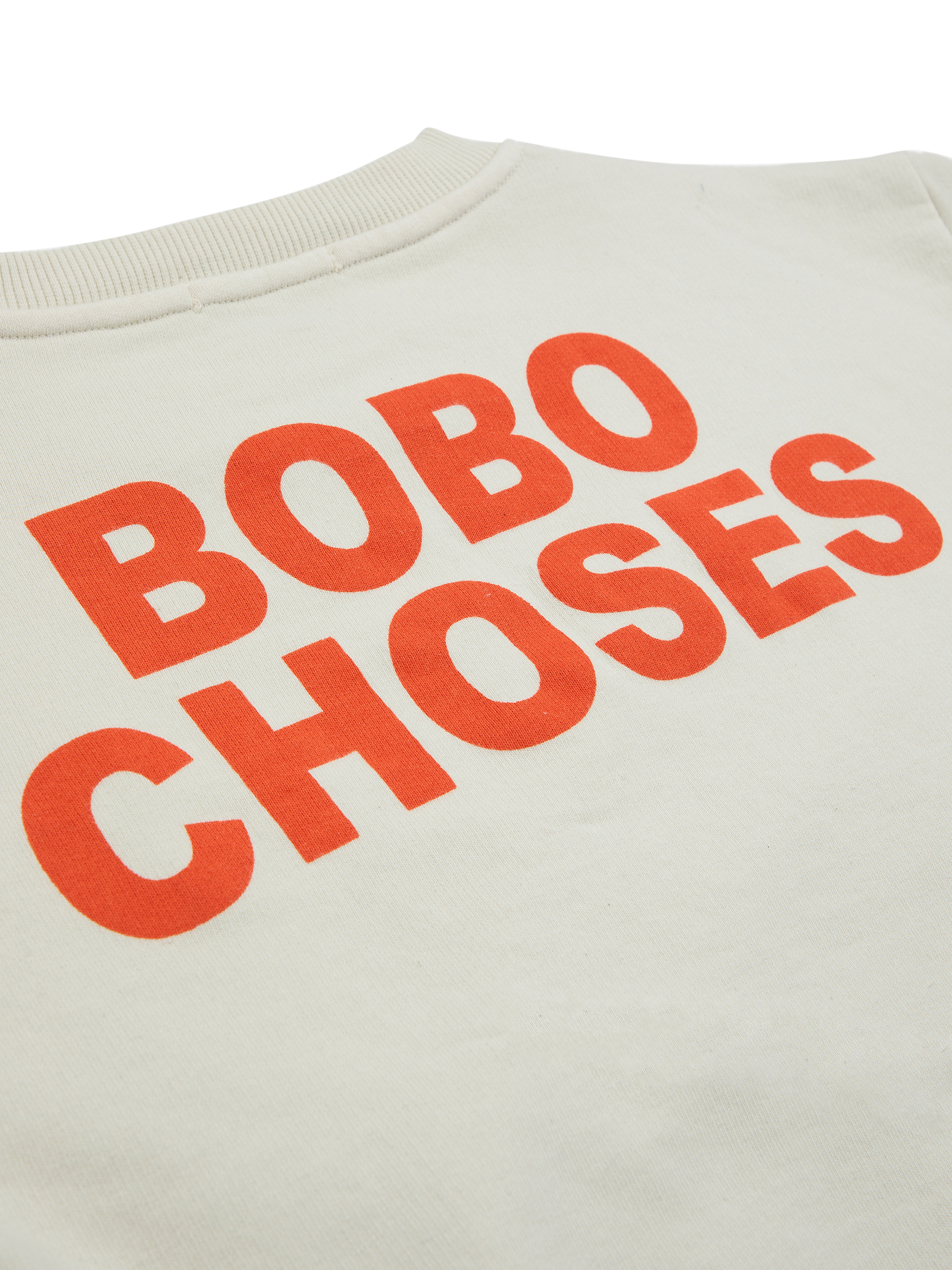 Product image 5 of 8, which shows Bobo Choses Kids' Roundneck Sweatshirt, Off White, 2-3 years