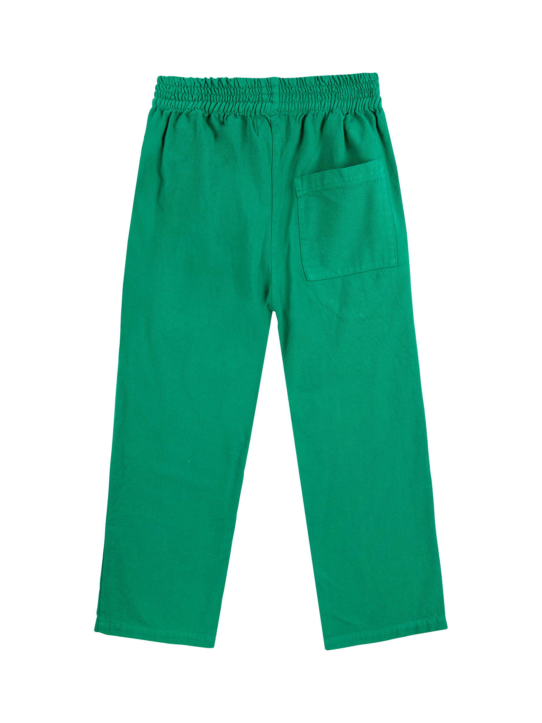 Product image 3 of 10, which shows Bobo Choses Kids' Wide Leg Joggers, Dark Green, 2-3 years