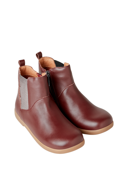 Zig+Star Kids' Rockit Boot, Oxblood - view 2, Oxblood