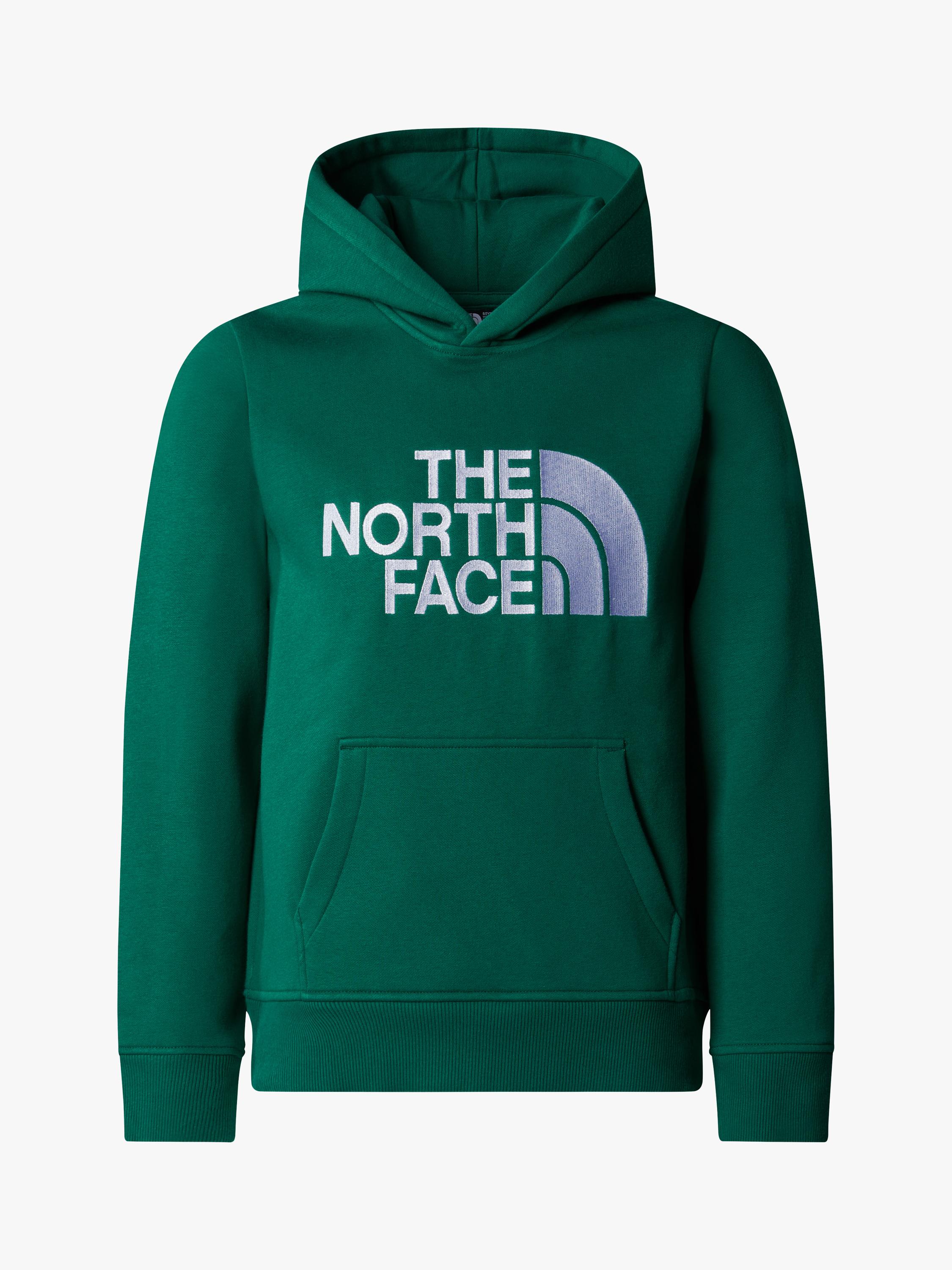 The North Face Kids' Drew Peak Hoodie, Green The North Face Kids' Drew Peak Hoodie, Green