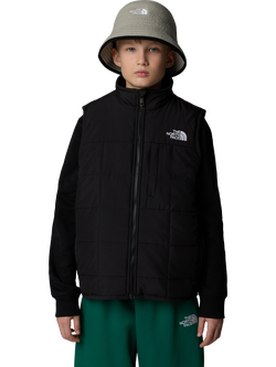The North Face Kids' Reversible Shasta Vest Gilet, Black, Black