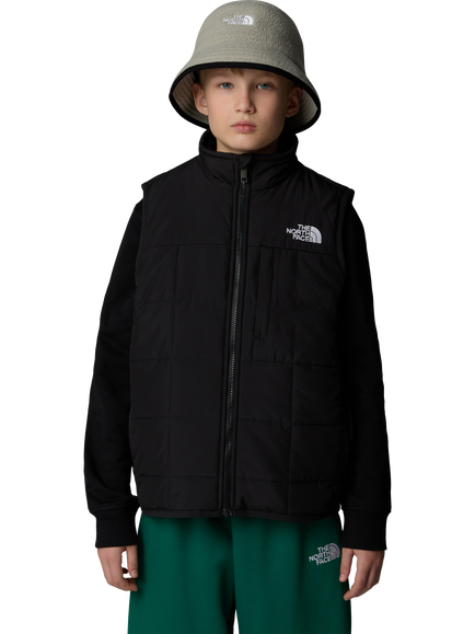 The North Face Kids' Reversible Shasta Vest Gilet, Black, Black