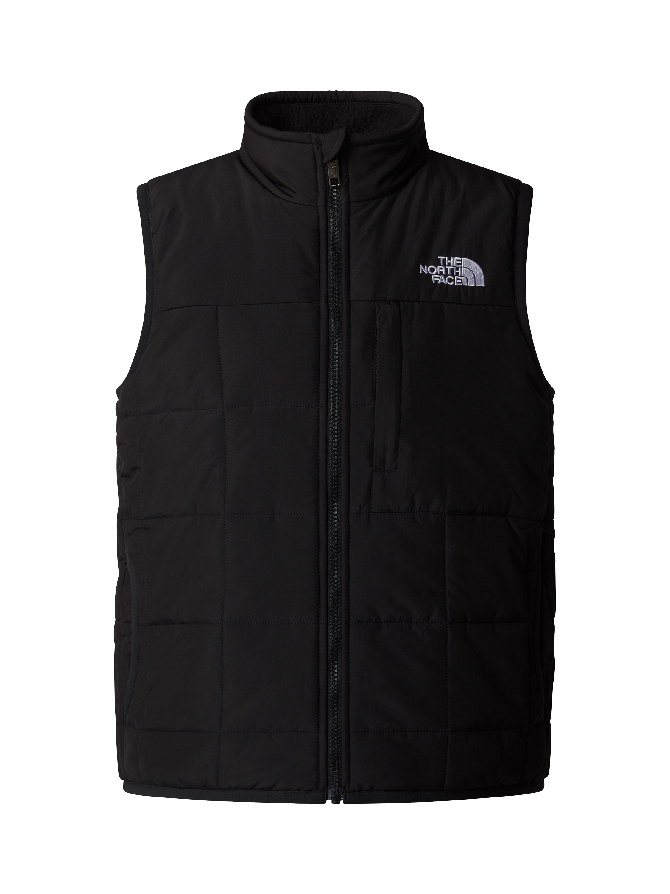 Product image 7 of 7, which shows The North Face Kids' Reversible Shasta Vest Gilet, Black, M