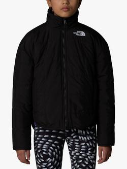 The North Face Kids' Reversible Shasta Full Zip Jacket, Black, Black