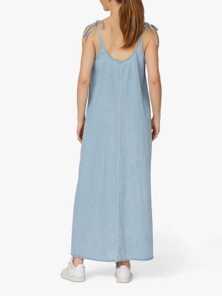 Sisters Point Osa Denim Dress, Light Blue Wash - view 2, Light Blue Wash