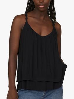 Sisters Point Inza Layered Cami, Black