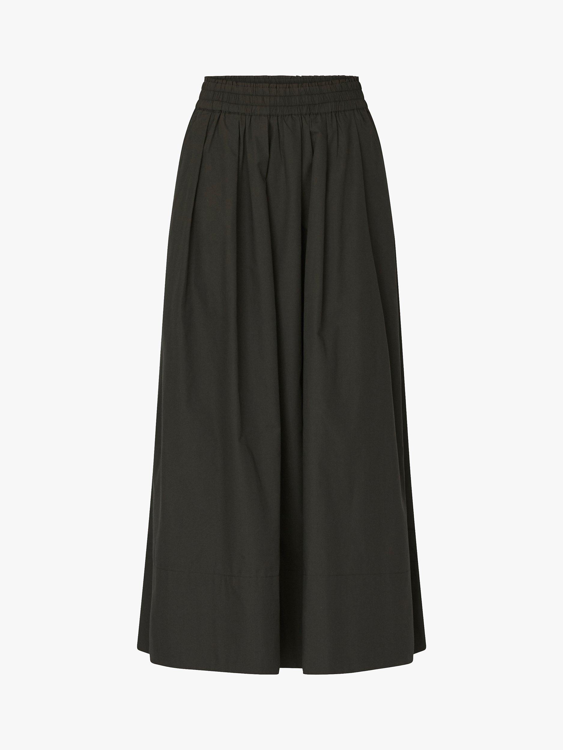 Product image 5 of 5, which shows Sisters Point Usla Loose Maxi Skirt, Khaki, S