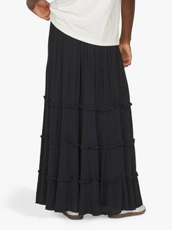 Sisters Point Inza Frill Maxi Skirt - view 2, Black
