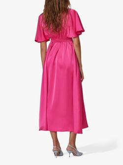 Sisters Point Gisela Satin Maxi Dress - view 2, Pink