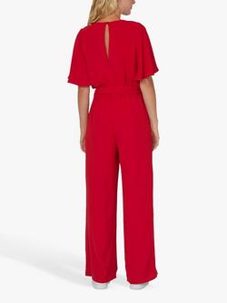 Sisters Point Erow Wide Leg Jumpsuit - view 2, Red