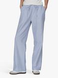 Sisters Point Ella Stripe Trousers, Blue/White