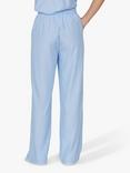 Sisters Point Ella Stripe Trousers, Blue/White