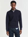 GANT Sacker Rib Knit Half-Zip Jumper