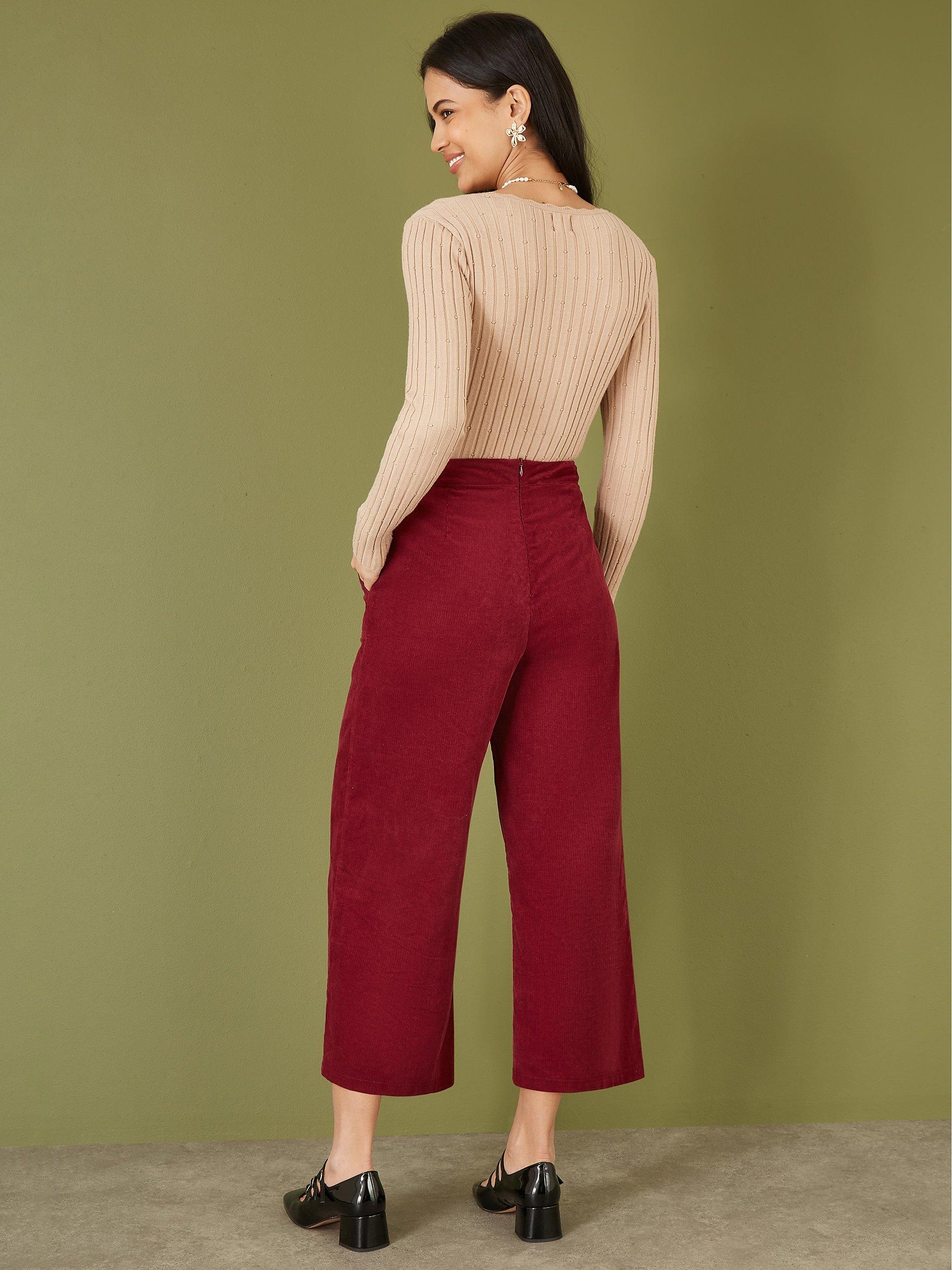 Product image 3 of 6, which shows Yumi Ribbed Slim Fit Cardigan, Oatmeal, S