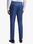 Ted Baker Regular Fit Sharkskin Suit Trousers, Cobalt