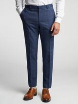 Ted Baker Slim Fit Wool Blend Check Suit Trousers