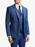 Ted Baker Slim Fit Sharkskin Weave Suit Jacket, Cobalt