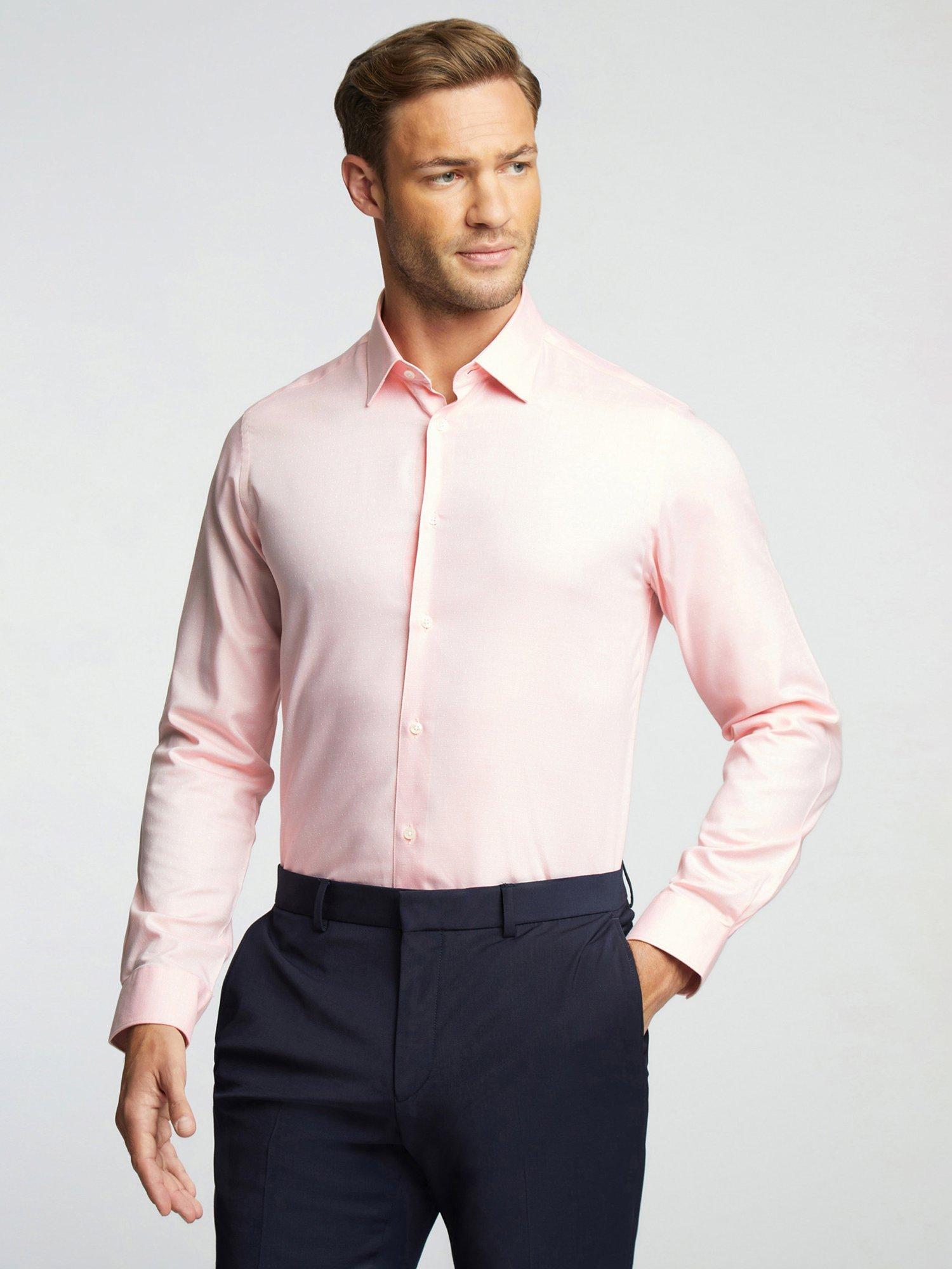 Ted Baker Helmspink Polka Dot Shirt, Pink