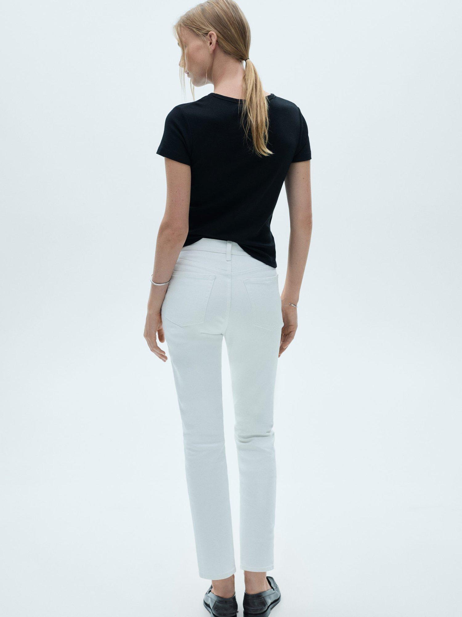 Product image 4 of 7, which shows CLAUDIA JEANS WHI WHNA 8
