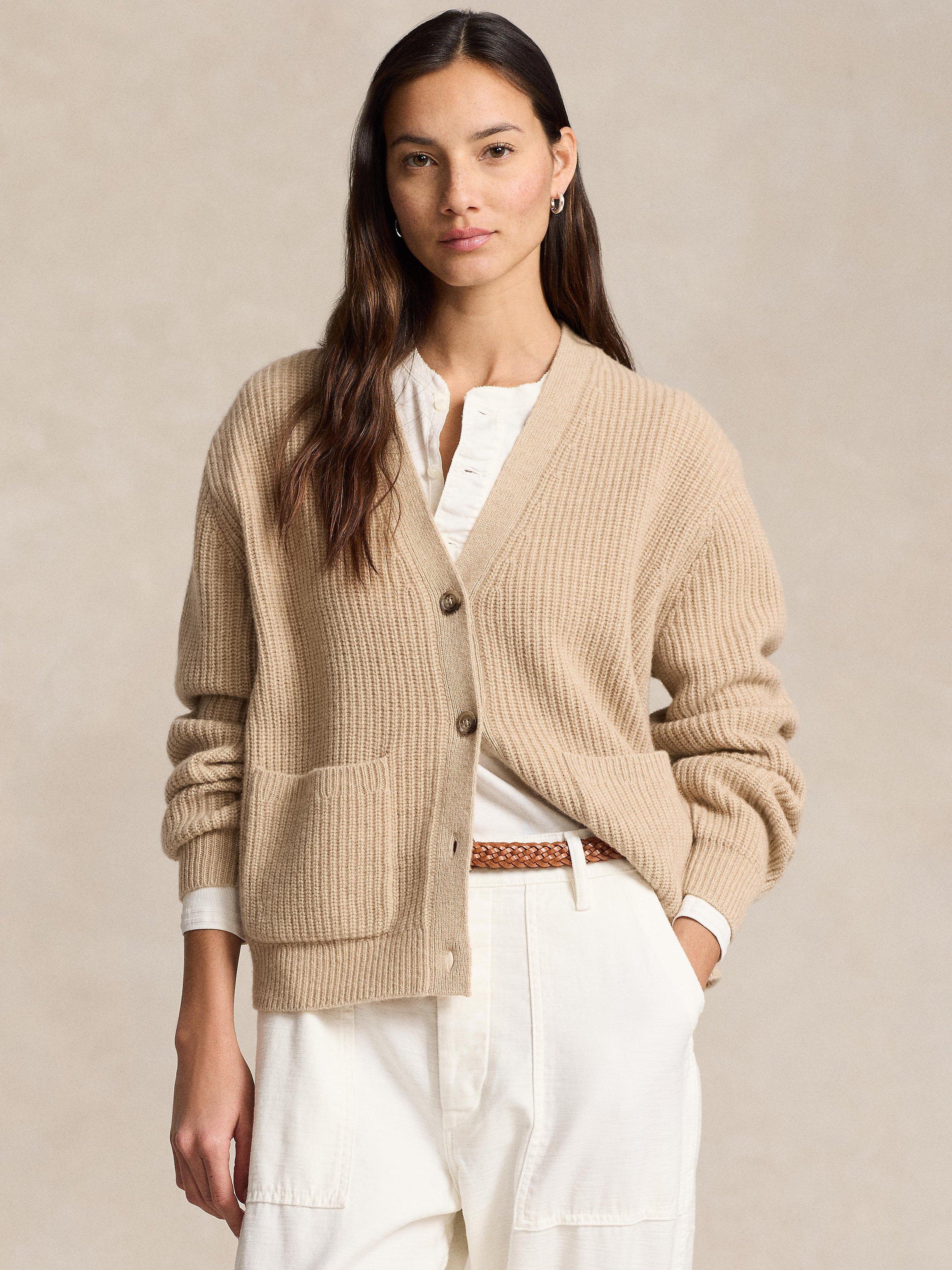 Polo cardigan womens hotsell