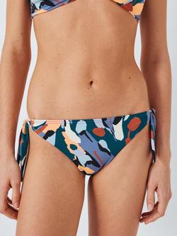 John Lewis Cayman Tie Side Bikini Bottoms, Multi Multi, Multi Multi