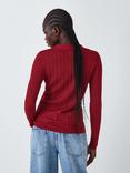 AND/OR Daphne Sparkle Knit Top, Red