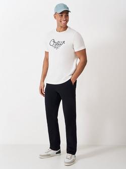 Crew Clothing Straight Fit Chino Trousers, Black, Black