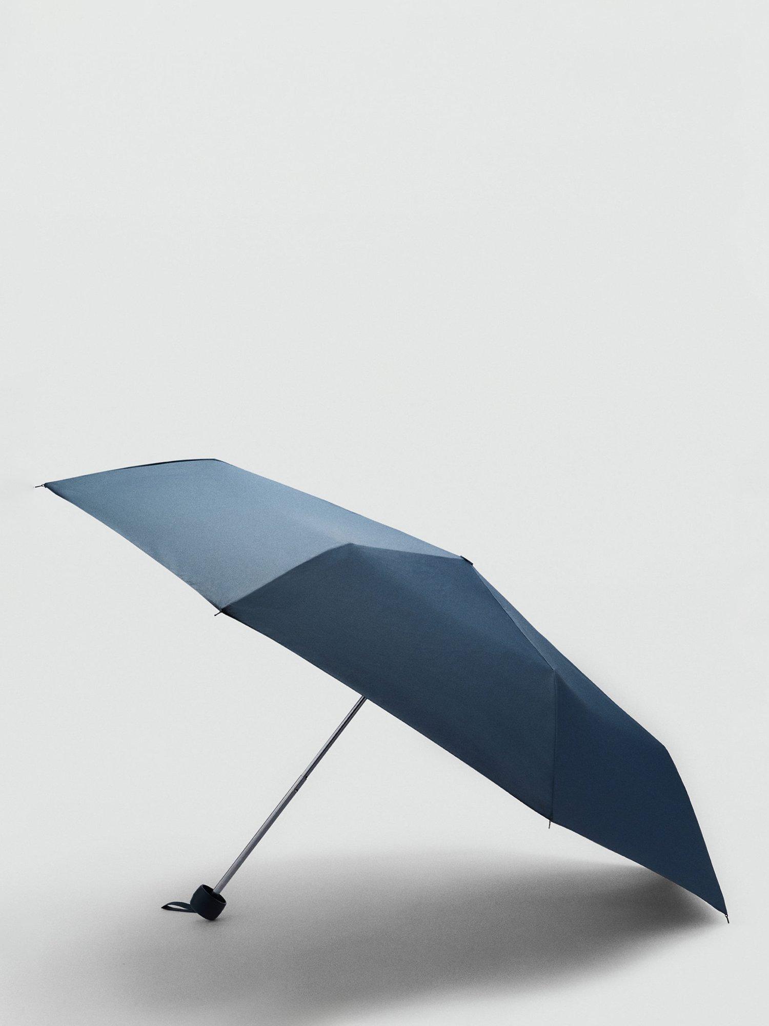 Product image 2 of 4, which shows Mango Basic Umbrella, Navy