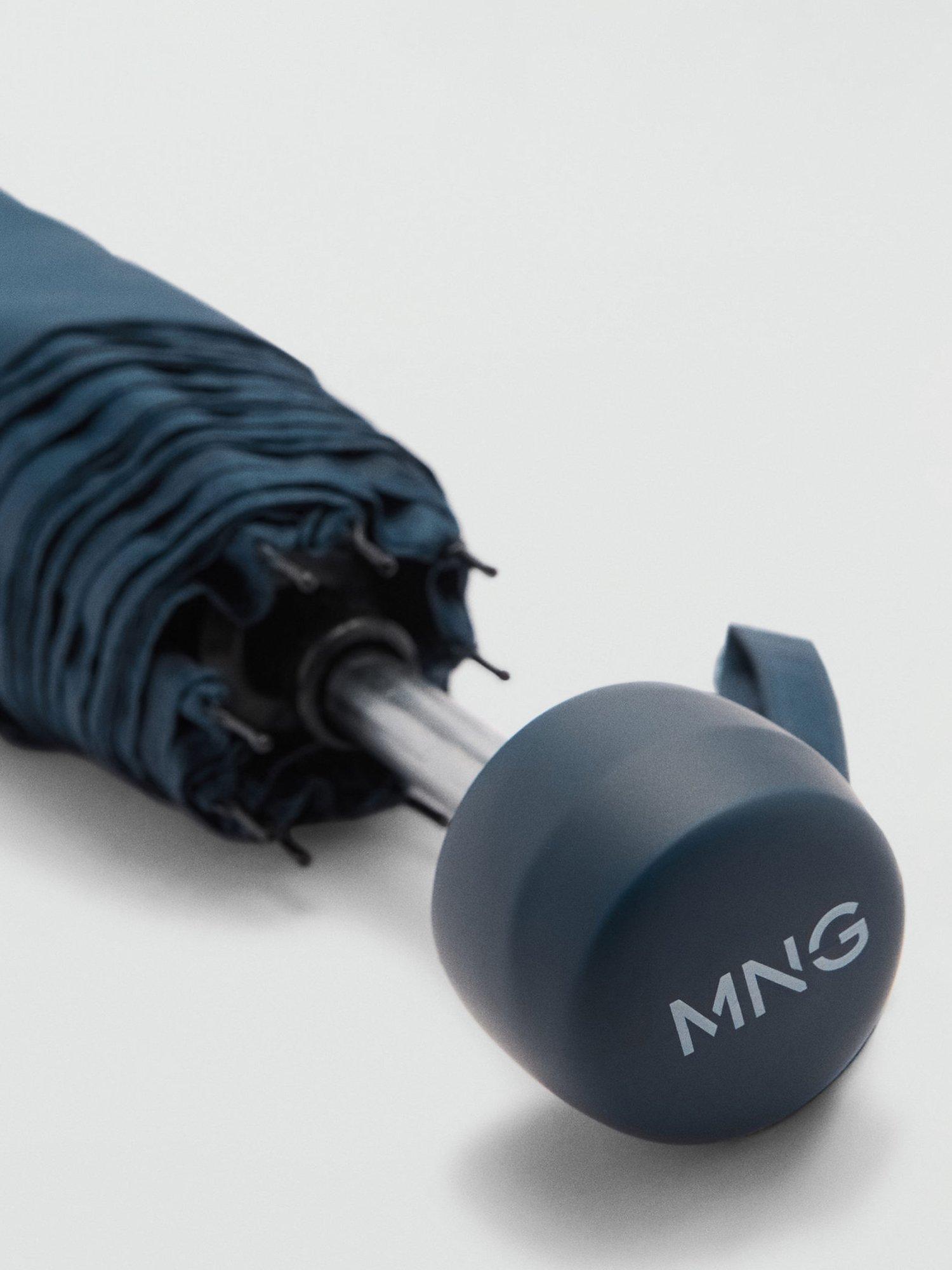 Product image 3 of 4, which shows Mango Basic Umbrella, Navy