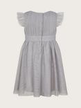 Monsoon Baby Penelope Dress, Grey