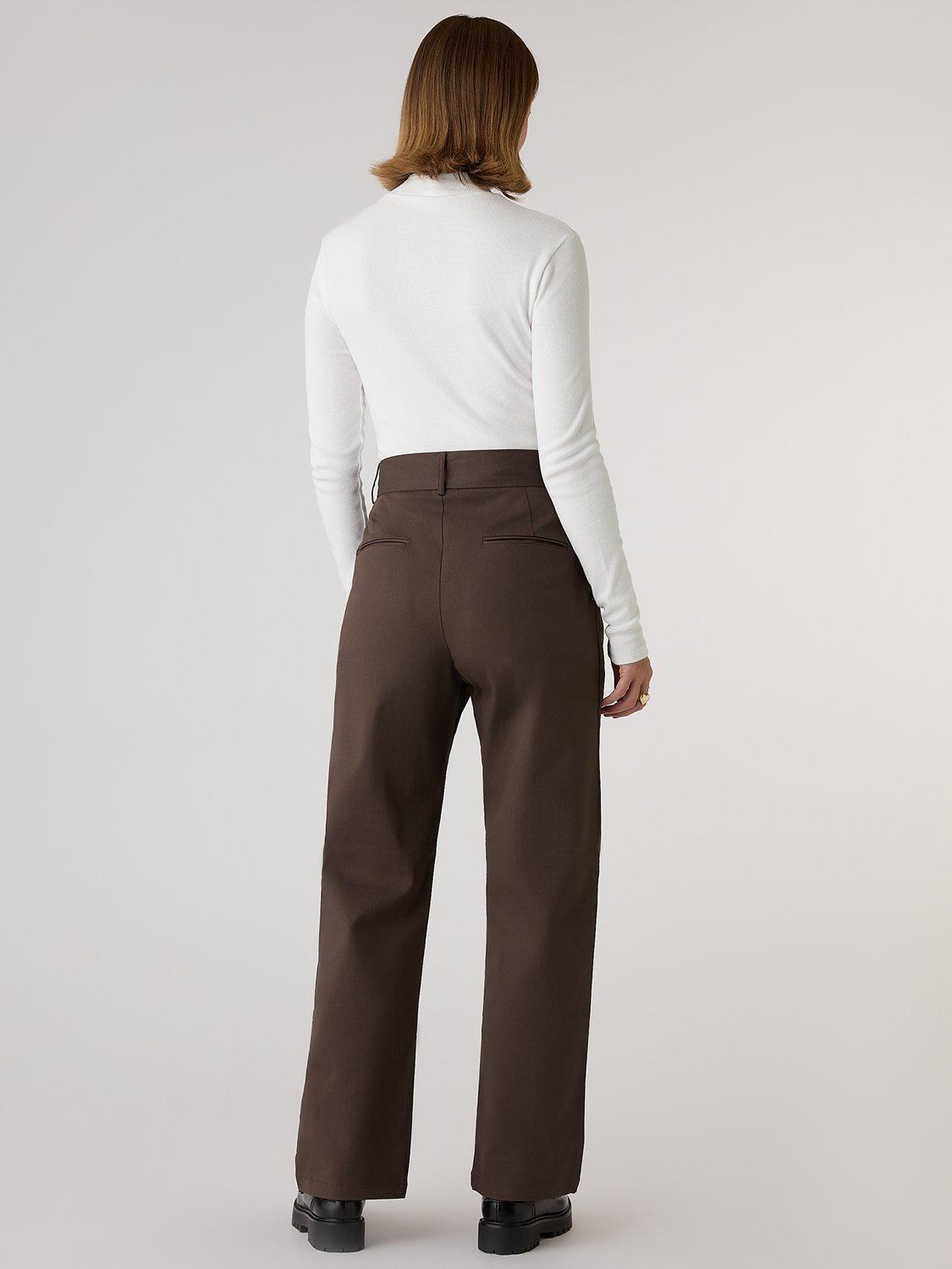 Product image 3 of 5, which shows OMNES North Mock Neck Top, Cream, XS