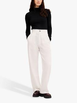 OMNES North Mock Neck Top, Black, Black