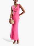 OMNES Ivida Slip Maxi Dress, Magenta