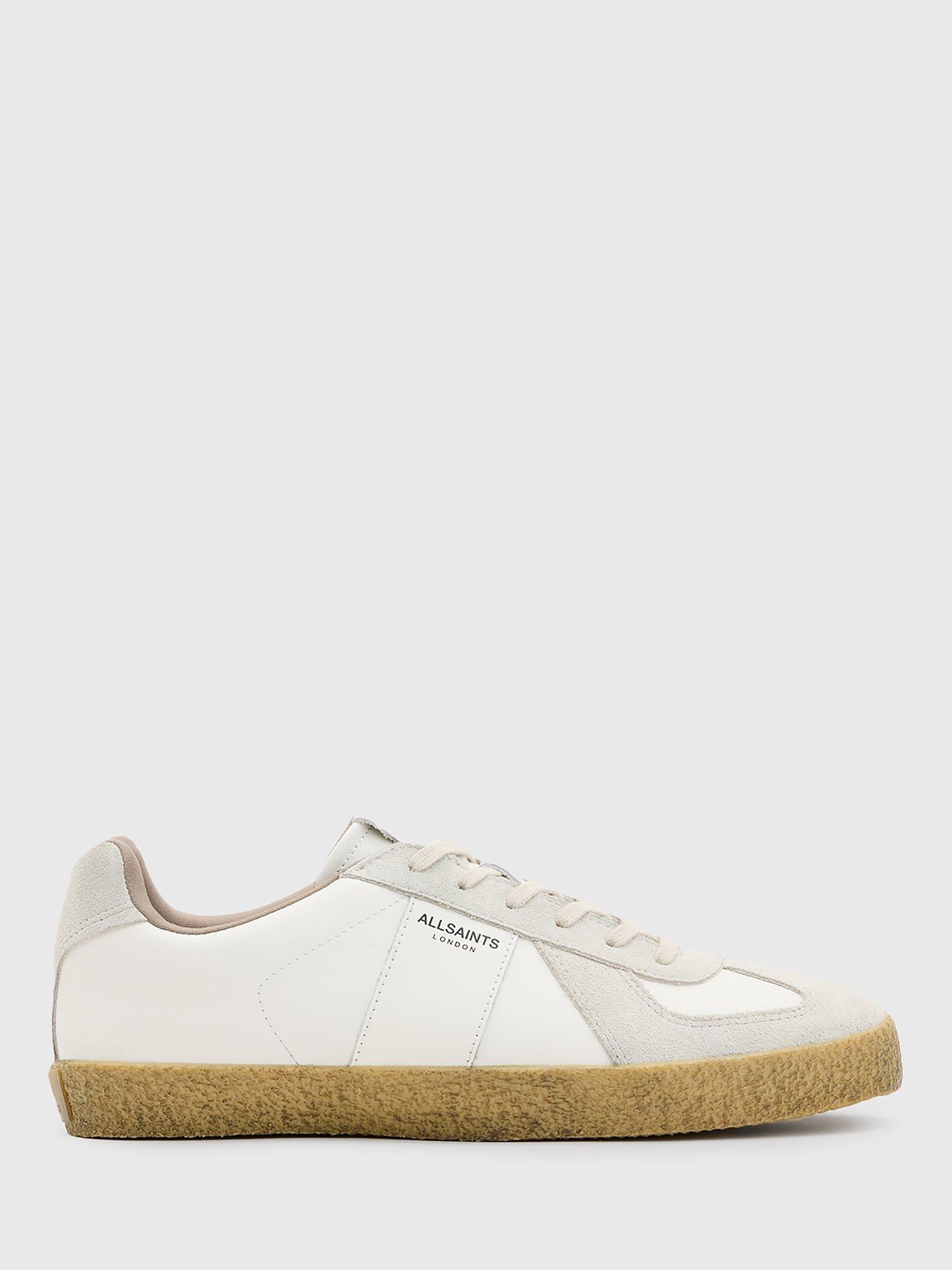 AllSaints Jaimee Low Top Trainers, White