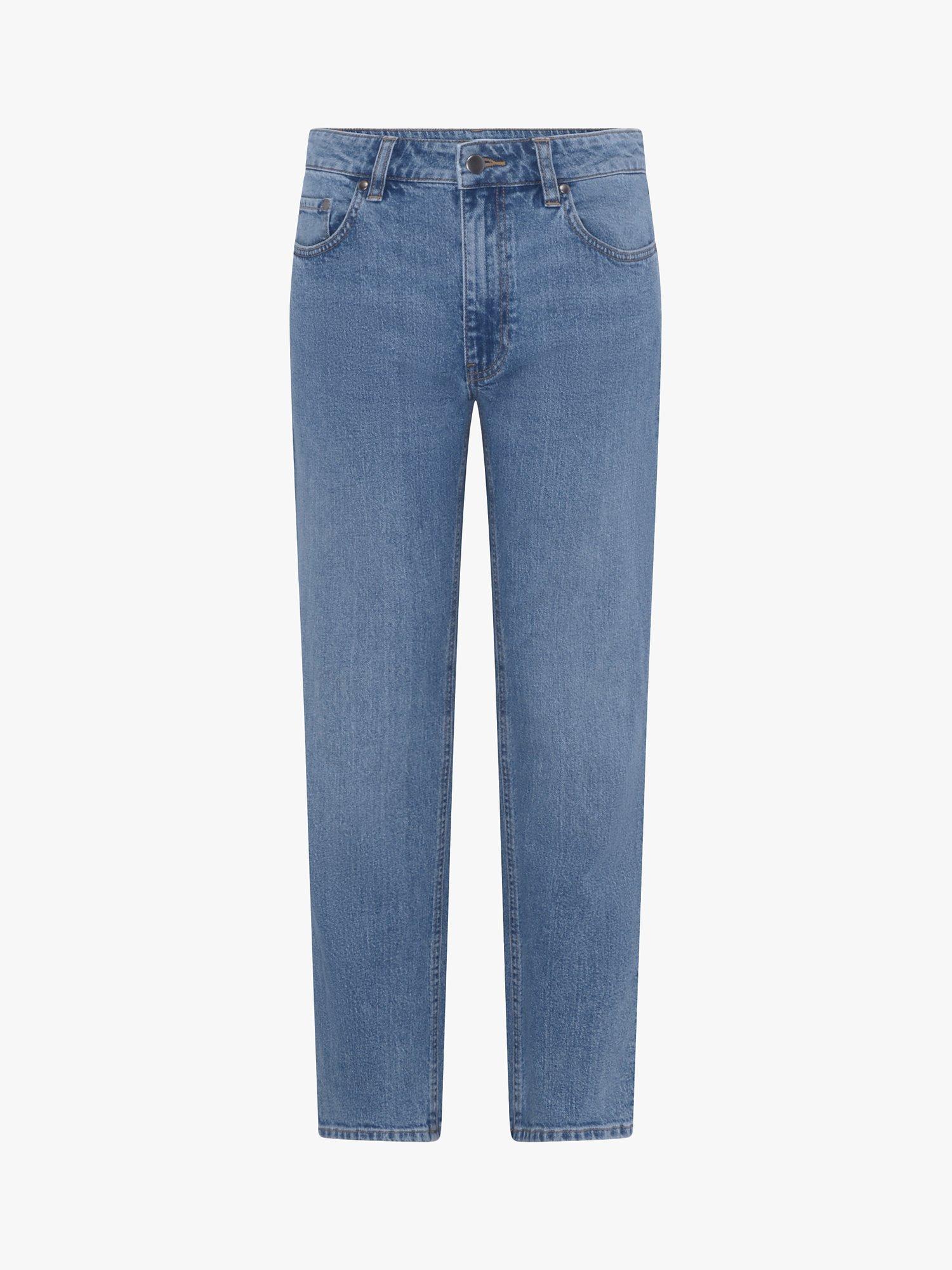Product image 5 of 5, which shows OMNES Jana Straight Cut Jeans, Blue, 6