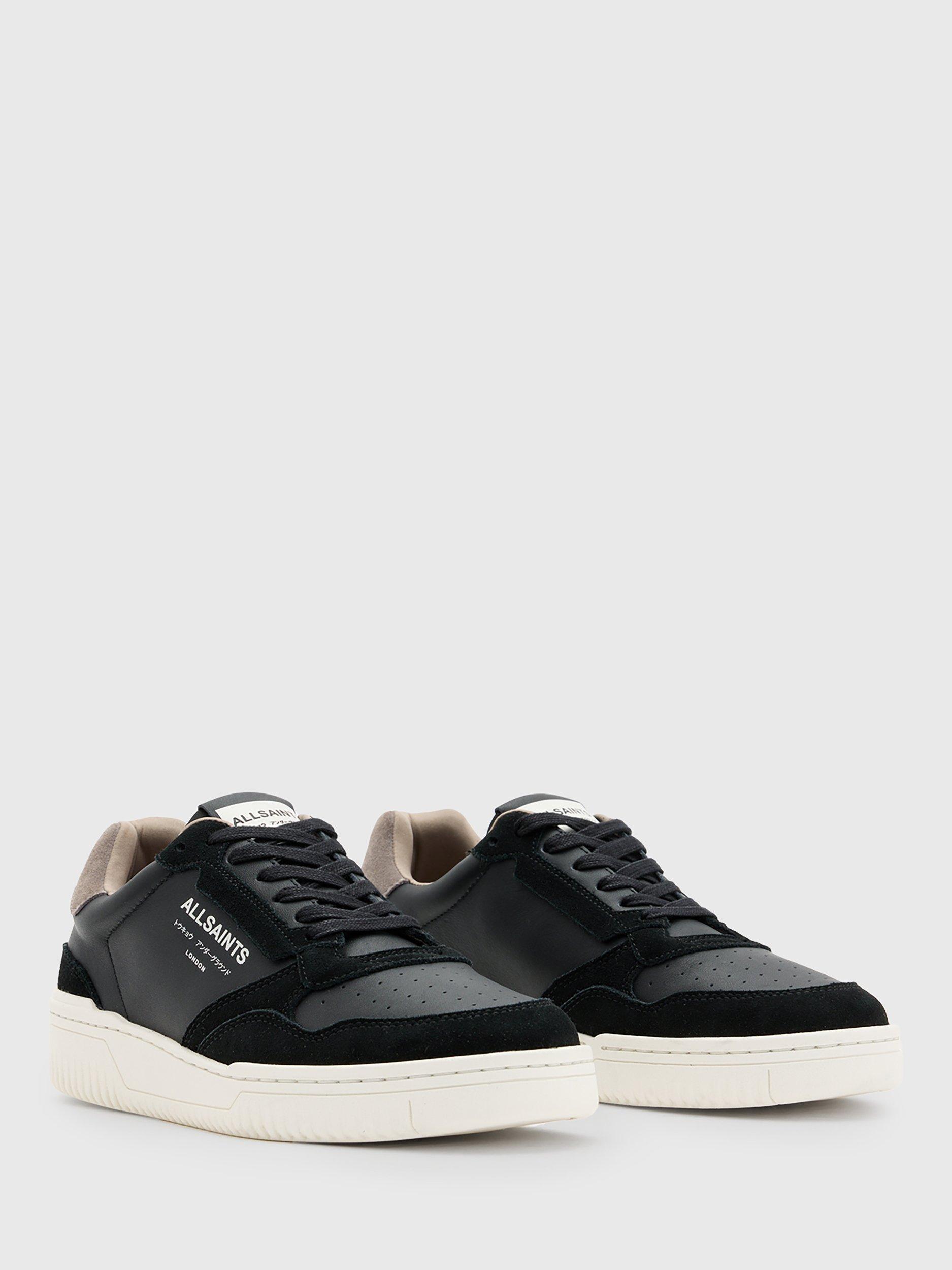 Product image 5 of 5, which shows AllSaints Regan Low Top Trainers, Black/Multi, EU44