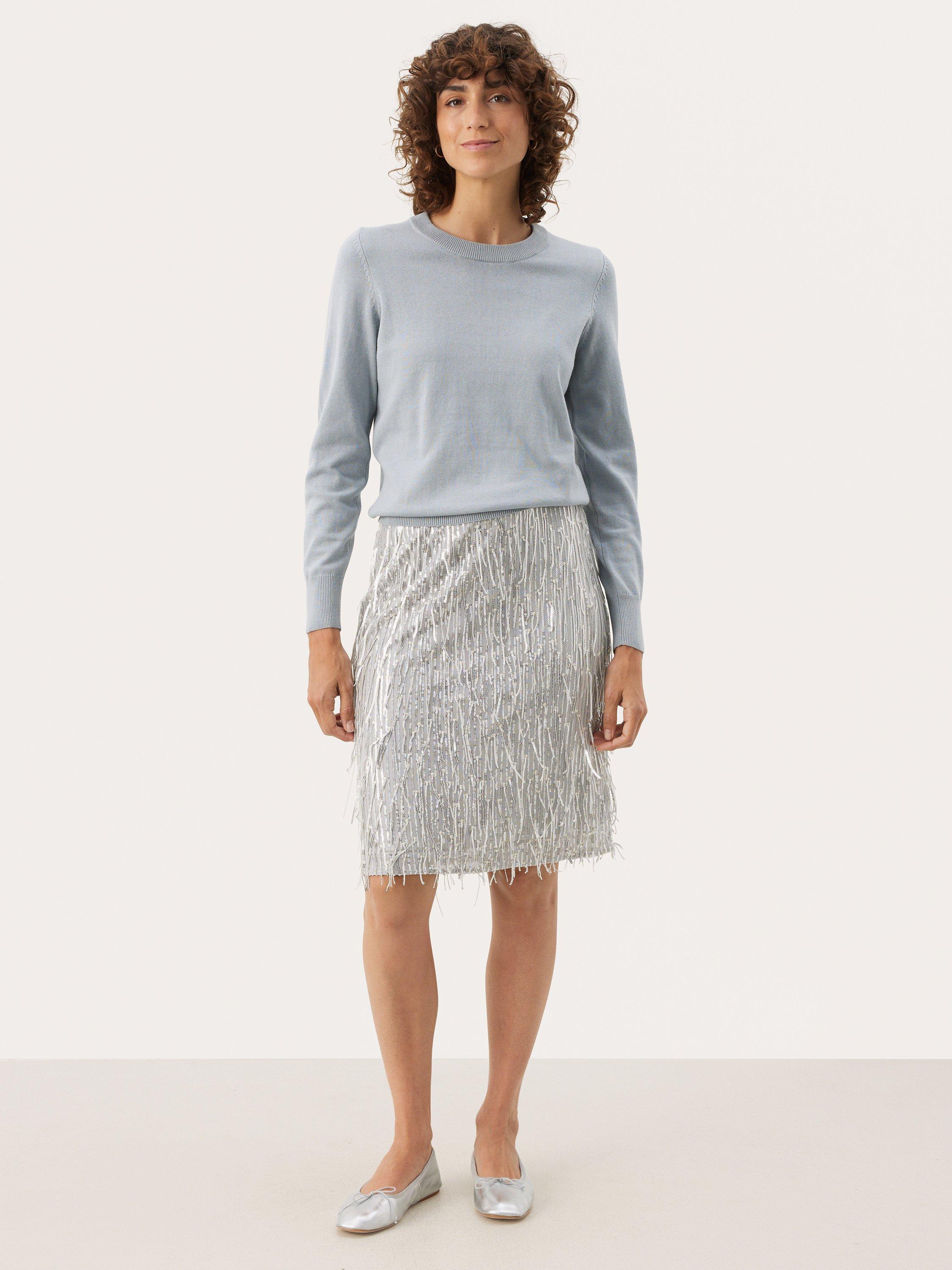 Product image 3 of 5, which shows Part Two Gertie Organic Cotton Jumper, Weathervane, XS