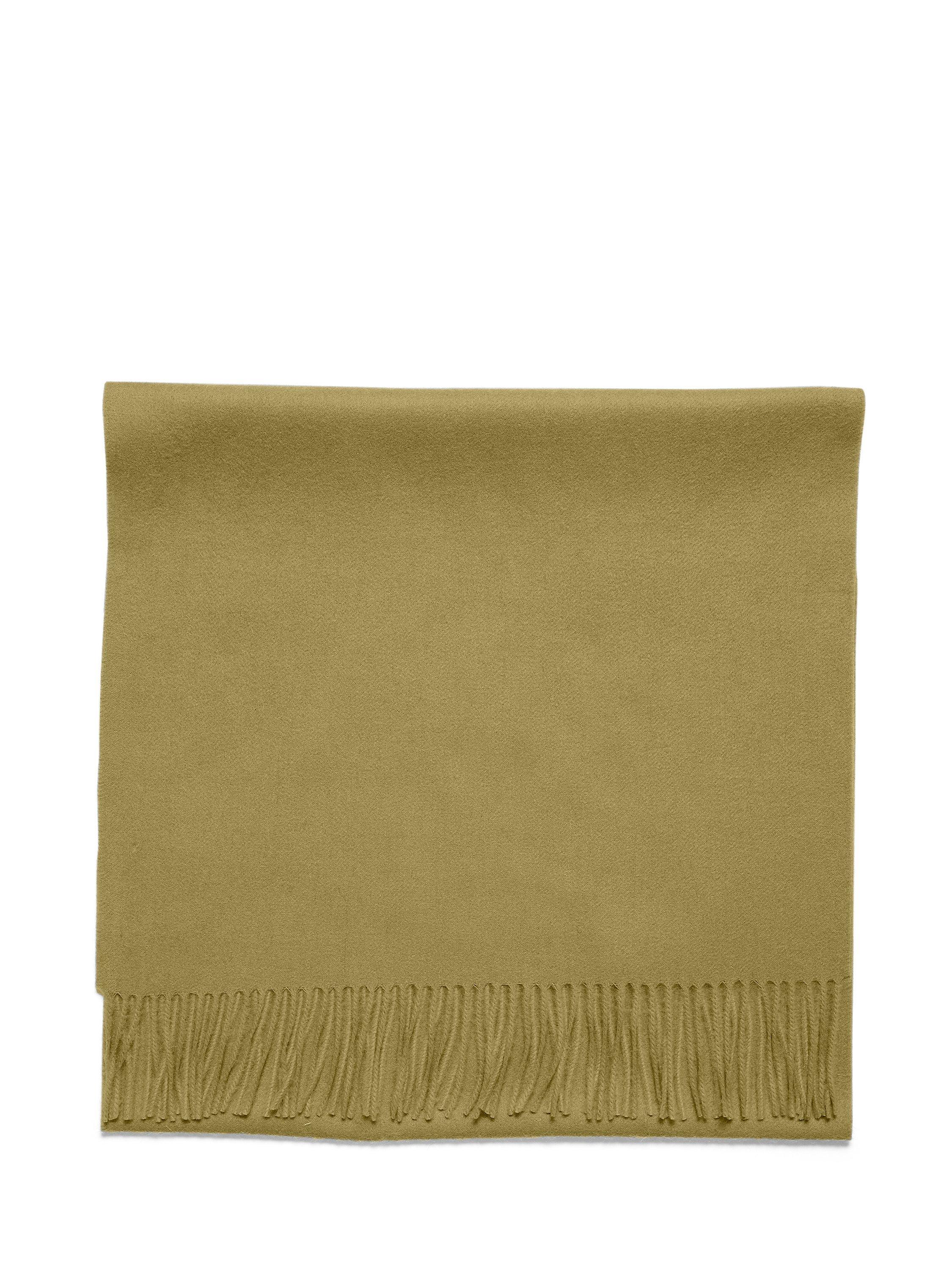 Product image 2 of 3, which shows Part Two Kita Wool Scarf, Green Moss, One Size