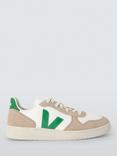 VEJA V10 Trainers, White Green