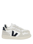 VEJA V10 Trainers, White/Navy