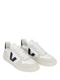 VEJA V10 Trainers, White/Navy