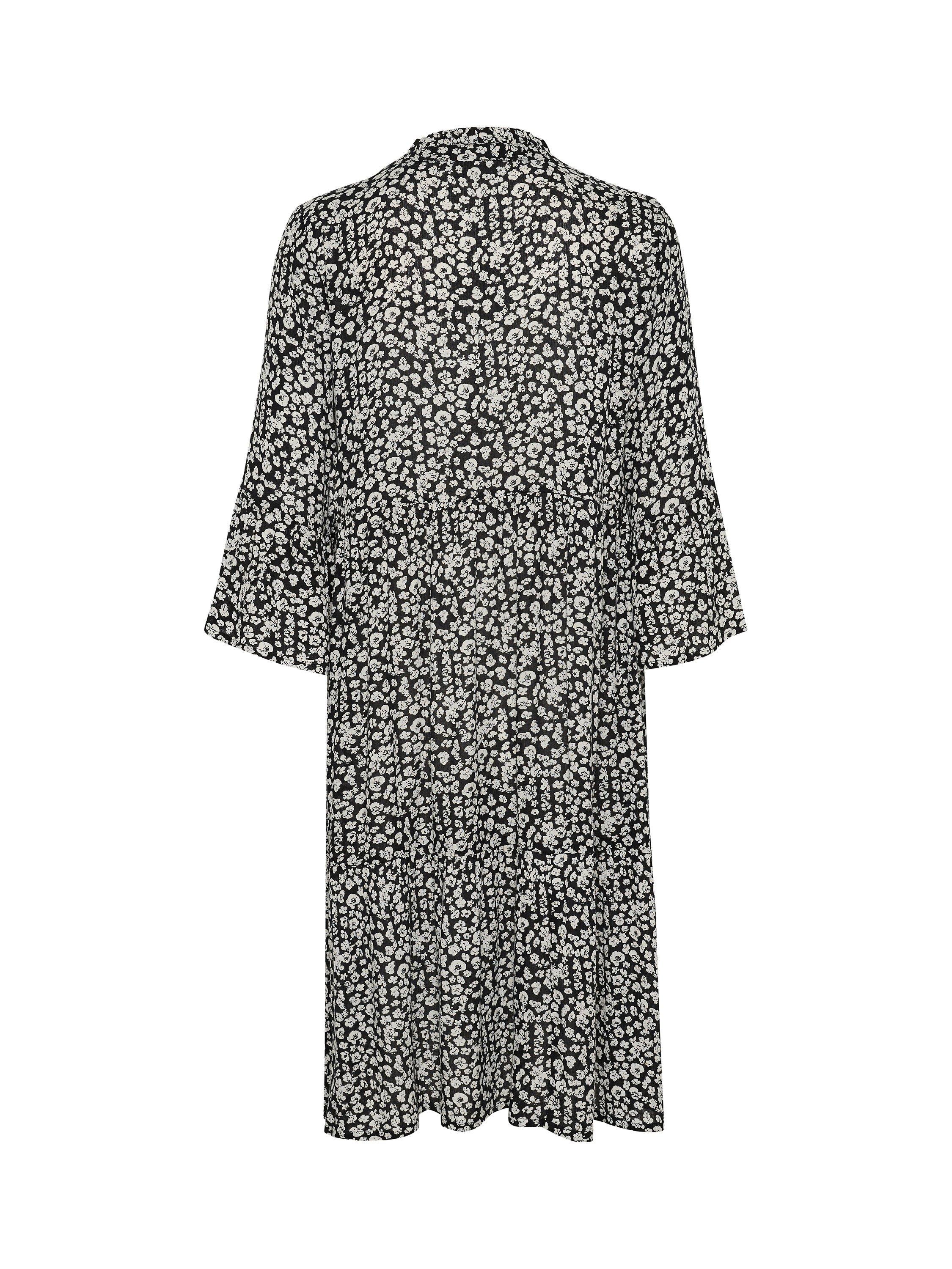 Product image 5 of 5, which shows KAFFE Hera Floral Dress, Black/Chalk, 8