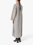 Lovechild 1979 Beatrisse Spot Maxi Shirt Dress, White/Black